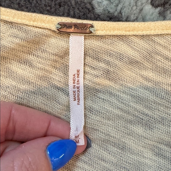 Free People Embroidered Bohemian Top - Picture 2 of 8